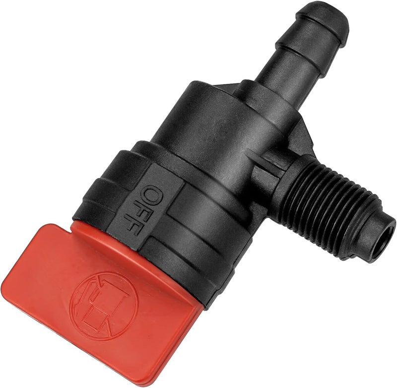 MaxLLTo Replacement 399517 396224 698182 Fuel Shut Off Valve Compatible for Briggs & Stratton for 1/4" ID Fuel Line Lawn Mower Garden Tractor Pack of 1 - Image 1